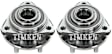 SET-TM513138 Front, Driver and Passenger Side Wheel Hub, With Bearing, FWD, Timken OE Replacement