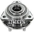 SET-TM513138 Front, Driver and Passenger Side Wheel Hub, With Bearing, FWD, Timken OE Replacement