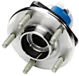 SET-TM513187 Front, Driver and Passenger Side Wheel Hub, With Bearing, Timken OE Replacement
