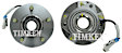 SET-TM513189 Front, Driver and Passenger Side Wheel Hub, With Bearing, Timken OE Replacement