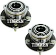 SET-TM513190 Front, Driver and Passenger Side Wheel Hub, With Bearing, Timken OE Replacement