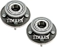 SET-TM513202 Front, Driver and Passenger Side Wheel Hub, With Bearing, 4.6L, 8Cyl, Timken OE Replacement