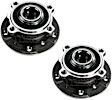SET-TM513210-2 Front, Driver and Passenger Side Wheel Hub, With Bearing, RWD, Timken OE Replacement