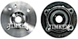 SET-TM513226 Front, Driver and Passenger Side Wheel Hub, With Bearing, FWD, 1.6L, 4Cyl, Timken OE Replacement
