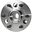 SET-TM515001 Front, Driver and Passenger Side Wheel Hub, With Bearing, Timken OE Replacement