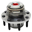 SET-TM515021 Front, Driver and Passenger Side Wheel Hub, With Bearing, Timken OE Replacement