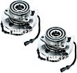 SET-TM515031 Front, Driver and Passenger Side Wheel Hub, With Bearing, Timken OE Replacement