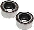 2002 Subaru Impreza - Front, Driver and Passenger Side Wheel Bearing, AWD, Timken OE Replacement