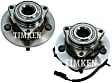 SET-TMHA500100-F Front, Driver and Passenger Side Wheel Hub, With Bearing, Timken OE Replacement