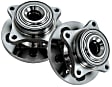 SET-TMHA500601 Front, Driver and Passenger Side Wheel Hub, With Bearing, Timken OE Replacement