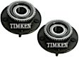 SET-TMHA590001 Front, Driver and Passenger Side Wheel Hub, With Bearing, RWD, Timken OE Replacement