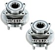 SET-TMHA590002 Rear, Driver and Passenger Side Wheel Hub, With Bearing, 1.8L, 4Cyl, Timken OE Replacement