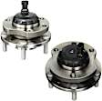 SET-TMHA590007-F Front, Driver and Passenger Side Wheel Hub, With Bearing, Timken OE Replacement