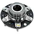 SET-TMHA590016 Rear, Driver and Passenger Side Wheel Hub, With Bearing, Timken OE Replacement