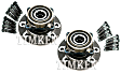 SET-TMHA590020 Front, Driver and Passenger Side Wheel Hub, With Bearing, 4WD, Timken OE Replacement