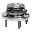 SET-TMHA590028 Front, Driver and Passenger Side Wheel Hub, With Bearing, Timken OE Replacement