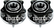 SET-TMHA590029 Rear, Driver and Passenger Side Wheel Hub, With Bearing, Timken OE Replacement