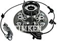 SET-TMHA590060 Front, Driver and Passenger Side Wheel Hub, With Bearing, 4WD, Timken OE Replacement