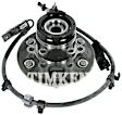 SET-TMHA590062 Front, Driver and Passenger Side Wheel Hub, With Bearing, Timken OE Replacement