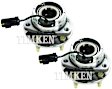 2009 Chevrolet Malibu - Front, Driver and Passenger Side Wheel Hub, 4-Wheel ABS, With Bearing, Timken OE Replacement