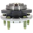 SET-TMHA590071 Front, Driver and Passenger Side Wheel Hub, With Bearing, Timken OE Replacement
