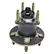 SET-TMHA590080 Rear, Driver and Passenger Side Wheel Hub, With Bearing, Timken OE Replacement