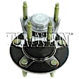 SET-TMHA590081 Rear, Driver and Passenger Side Wheel Hub, With Bearing, Timken OE Replacement
