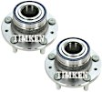 SET-TMHA590095 Rear, Driver and Passenger Side Wheel Hub, With Bearing, FWD, Timken OE Replacement