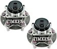 SET-TMHA590096 Front, Driver and Passenger Side Wheel Hub, With Bearing, 1.3L, 2Cyl, Timken OE Replacement