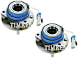 SET-TMHA590115 Front, Driver and Passenger Side Wheel Hub, With Bearing, 2.5L, 6Cyl, Timken OE Replacement