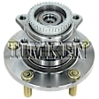 SET-TMHA590128 Rear, Driver and Passenger Side Wheel Hub, With Bearing, Timken OE Replacement
