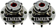 SET-TMHA590132 Front, Driver and Passenger Side Wheel Hub, With Bearing, Timken OE Replacement