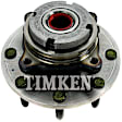 SET-TMHA590132 Front, Driver and Passenger Side Wheel Hub, With Bearing, Timken OE Replacement