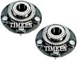 SET-TMHA590153 Rear, Driver and Passenger Side Wheel Hub, With Bearing, Sedan, FWD, 3.0L, 6Cyl, Timken OE Replacement
