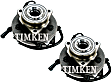 SET-TMHA590156 Front, Driver and Passenger Side Wheel Hub, With Bearing, Timken OE Replacement