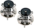 SET-TMHA590180 Rear, Driver and Passenger Side Wheel Hub, With Bearing, 3.5L, 6Cyl, Timken OE Replacement