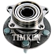 SET-TMHA590193 Rear, Driver and Passenger Side Wheel Hub, Timken OE Replacement