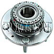 SET-TMHA590200 Rear, Driver and Passenger Side Wheel Hub, With Bearing, FWD, Timken OE Replacement