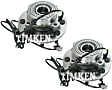 SET-TMHA590203 Front, Driver and Passenger Side Wheel Hub, With Bearing, Timken OE Replacement
