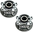 SET-TMHA590218 Rear, Driver and Passenger Side Wheel Hub, With Bearing, AWD, Timken OE Replacement
