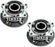 SET-TMHA590232 Rear, Driver and Passenger Side Wheel Hub, With Bearing, Timken OE Replacement