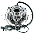 SET-TMHA590245 Front, Driver and Passenger Side Wheel Hub, With Bearing, Timken OE Replacement