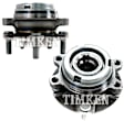SET-TMHA590250 Front, Driver and Passenger Side Wheel Hub, With Bearing, 2.5L, 4Cyl, Timken OE Replacement