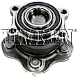 SET-TMHA590253 Rear, Driver and Passenger Side Wheel Hub, With Bearing, Timken OE Replacement