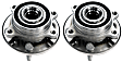 SET-TMHA590261 Wheel Hub, With Bearing, Timken OE Replacement