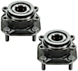 2010 Nissan Sentra - Front, Driver and Passenger Side Wheel Hub, 4-Wheel ABS, FWD, With Bearing, Timken OE Replacement
