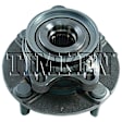 SET-TMHA590285 Front, Driver and Passenger Side Wheel Hub, With Bearing, FWD, Timken OE Replacement