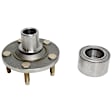SET-TMHA590286K Front, Driver and Passenger Side Wheel Hub, With Bearing, Timken OE Replacement