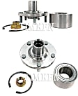 SET-TMHA590302K Front, Driver and Passenger Side Wheel Hub, With Bearing, FWD, Timken OE Replacement