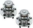 SET-TMHA590306 Rear, Driver and Passenger Side Wheel Hub, With Bearing, FWD, Timken OE Replacement